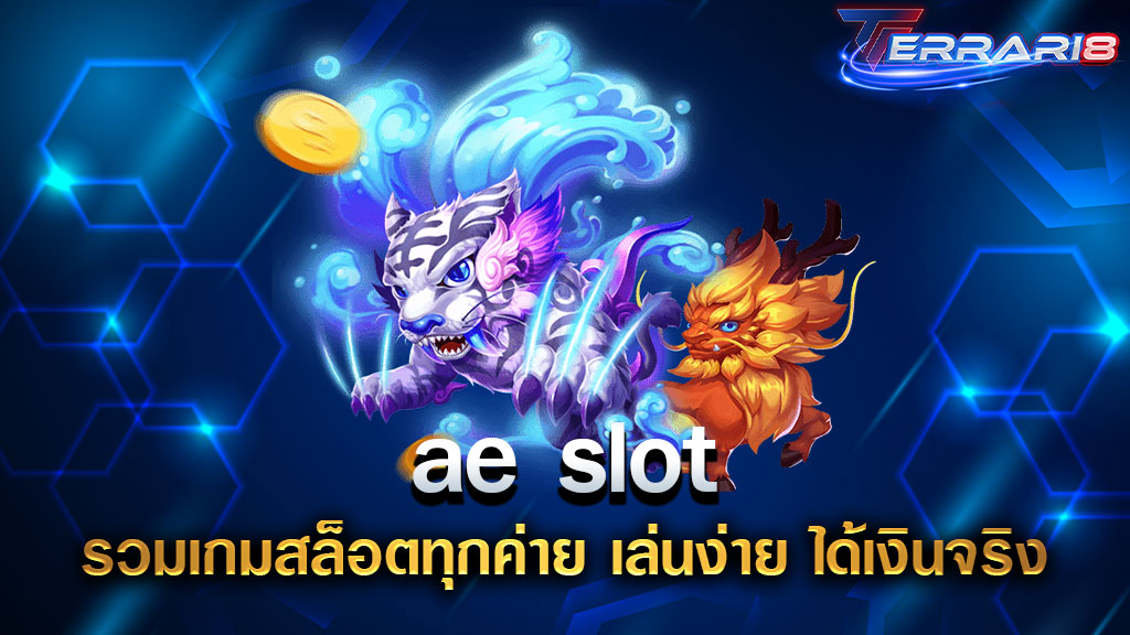 ae slot รวมเกมสล็อตทุกค่าย เล่นง่าย ได้เงินจริง